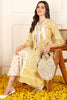 Off White Cotton Ethnic Motifs Fit and Flare Ethnic Style Dress With Shrug JPD1006WHT