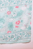 Teal Pure Cotton Floral Printed Straight Suit Set JPSKD1015TIL