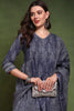 Navy Blue Pure Cotton Bandhani Printed A-Line Suit Set JPSKD1040BLU