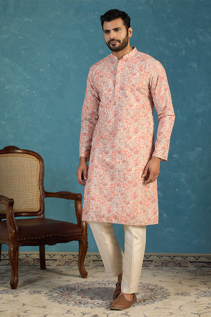 Multi Viscose Rayon Embroidered Calf Length Straight Regular Kurta MKU1759