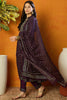 Purple Silk Blend Anarkali Kurta Pant With Dupatta PKSKD1778