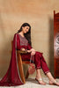 Maroon Silk Blend Solid Straight Suit Set PKSKD1811