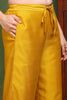 Silk Blend Mustard Embroidered Straight Kurta Pant With Dupatta PKSKD1817