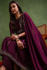 Purple Silk Blend Embroidered Anarkali Suit Set PKSKD2020