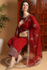 Maroon Silk Blend Solid Embroidered Straight Suit Set PKSKD2250