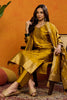 Mustard Silk Blend Ethnic Motifs Woven Design Straight Suit Set PKSKD2406