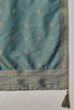 Teal Silk Blend Ethnic Motifs Woven Design Straight Suit Set PKSKD2407