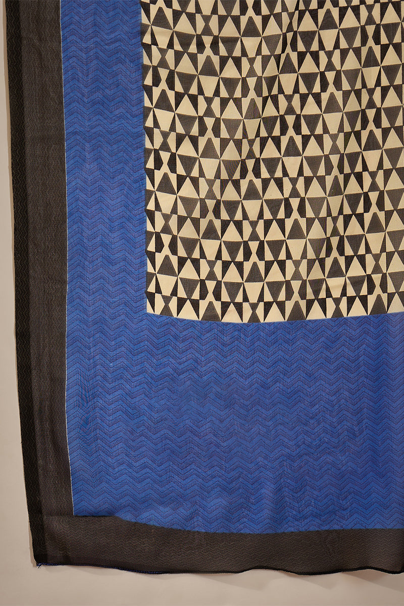 Red Chiffon Printed Saree With Blouse Piece ROLEX3077