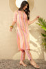 Multi Color Pure Cotton Striped Printed Straight Trouser Suit Set VKSET1523