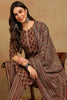 Cotton Beige Printed Straight Kurta Pant With Dupatta VKSKD1850