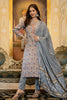 Grey Rayon Blend Ethnic Motifs Printed Straight Suit Set VKSKD2101