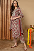 Maroon Rayon Blend Embroidered Floral Printed Straight Suit Set VKSKD2191