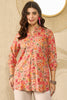 Pink Viscose Rayon Floral Printed Regular Top VT1310