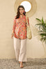 Pink Viscose Rayon Floral Printed Regular Top VT1310