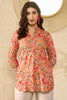 Pink Viscose Rayon Floral Printed Regular Top VT1310
