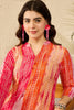 Orange Rayon Blend Floral Printed Regular Top VT1349