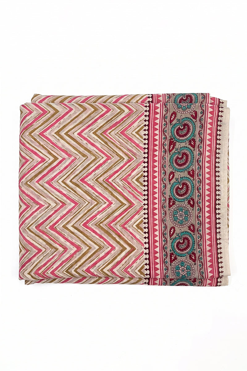 Multicolor Chevron Printed Dupatta WDPT1001
