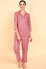  Women Rose Gold Printed Night suit