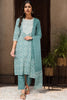 Green Pure Cotton Bandhani Printed Straight Suit Set VKSKD1985