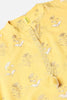  Women Yellow Golden Printed Kurta with Trousers Set