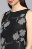  Women Black Floral Printed Kurta