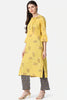   Regular Wear Fabric Printed Light Yellow Kurta Palazzo Set