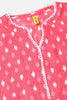   Casual Wear Pink Printed Kurti