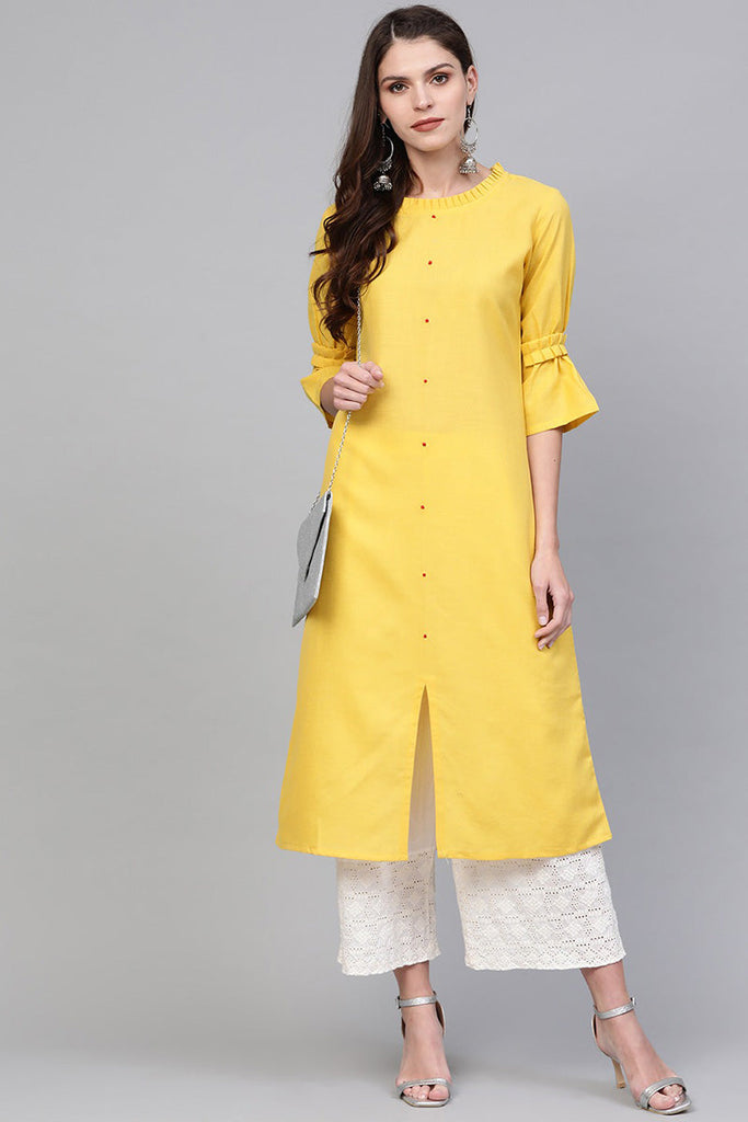   Casual Wear Cotton Trendy Kurti