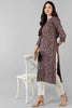  Women Purple Ethnic Motifs Printed Kurtas 