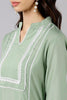  Women Solid Kurta with Trousers