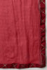  Women Crepe Maroon Ethnic Motifs Printed Straight Kurta Palazzo Dupatta Set