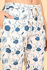  Women Blue Printed Kurti Trousers With Dupatta