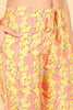  Women Peach Printed Kurti Trousers With Dupatta