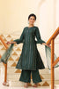  Women Green Solid Kurta Trousers With Dupatta