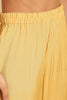  Women Yellow Solid Kurta Trousers With Dupatta