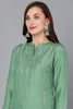 Green Silk Blend Embroidered Kurta Pant With Dupatta PKSKD1784