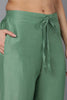 Green Silk Blend Embroidered Kurta Pant With Dupatta PKSKD1784