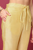 Yellow Silk Blend Straight Kurta Pant With Dupatta PKSKD1896