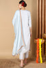 Blue Silk Blend Straight Woven Design Kurta Pant With Dupatta PKSKD1907