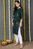 Women Fancy Occasion Wear Green Printed Kurti VCK1570