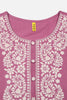 Pink Viscose Rayon Ethnic Motifs Straight Kurta VCK9457