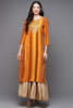 Yellow Viscose Rayon Ethnic Motifs Straight Kurta VCK9464