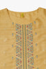 Yellow Silk Blend Ethnic Motifs Straight Kurta VCK9484