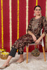 Maroon Silk Blend Floral Printed Straight Kurta VCK9699