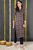 Black Viscose Rayon Floral Printed Straight Kurta VCK9711