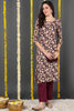 Maroon Viscose Rayon Floral Printed Straight Kurta VCK9721