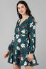  Women Green Floral Printed Dress