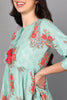  Women Sea Green Cotton Dress