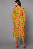  Women Yellow Cotton Dress