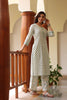  Women Off White and Green Color Cotton Fabric Printed Fancy Kurta and Palazzo Set